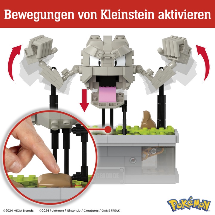 Immagine prodotto MEGA Pokémon Mini Motion piccolo set di costruzioni mobili in pietra (Multicolore)