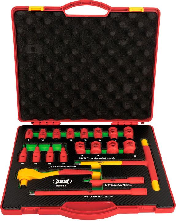 Image du produit Set d'outils isolés 3/8" (20 pièces)