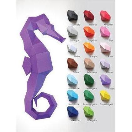 Liebesreh SEEPFERDCHEN ROSA - Bastelset Seepferdchen rosa (SEEPFERDCHEN_ROSA)