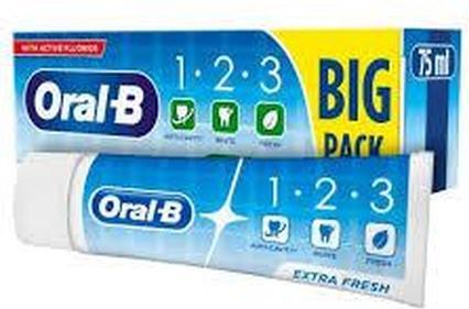 Immagine prodotto Oral-B Toothpaste 123 Extra Fresh
