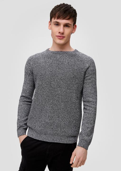 Actual product image s.Oliver Strickpullover Strickpullover mit Raglanärmeln (XL)