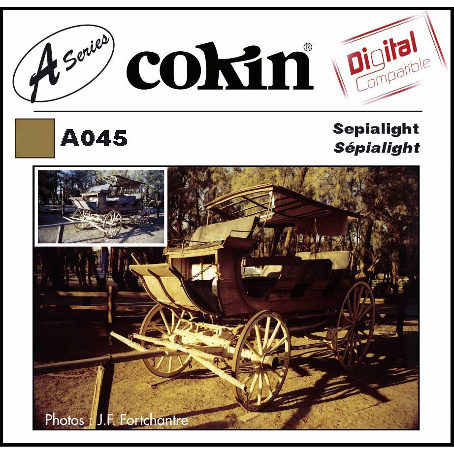 Cokin Filter A045 Sepia light (67 mm, Effekt Filter, 84 mm), Objektivfilter