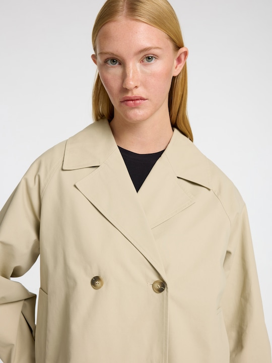 Actual product image Selected Femme Slfcilo Short Trenchcoat Noos (42)
