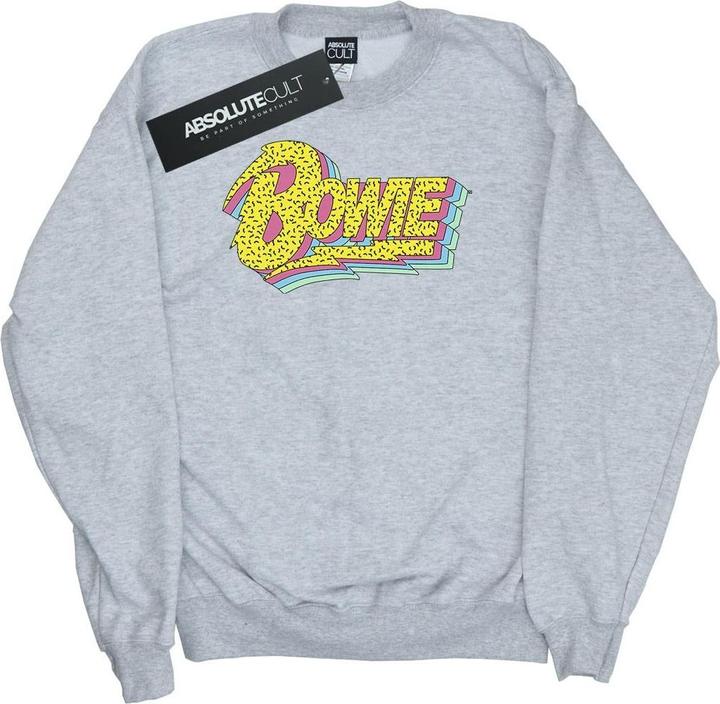 Produktbild David Bowie Moonlight 90s Logo Sweatshirt Jungen (152, 158)