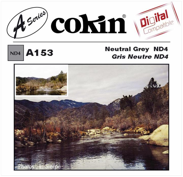 Cokin Filtre A153 ND 4 (62 mm, Filtre gris neutre, 67 mm)
