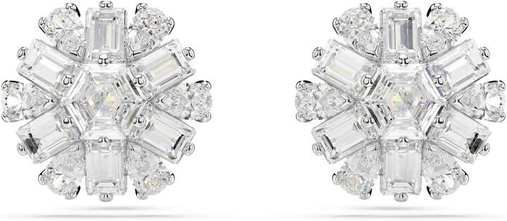 Immagine prodotto Swarovski Orecchini a perno Idyllia, vari tagli, fiocco di neve bianco (Metallo Swarovski)