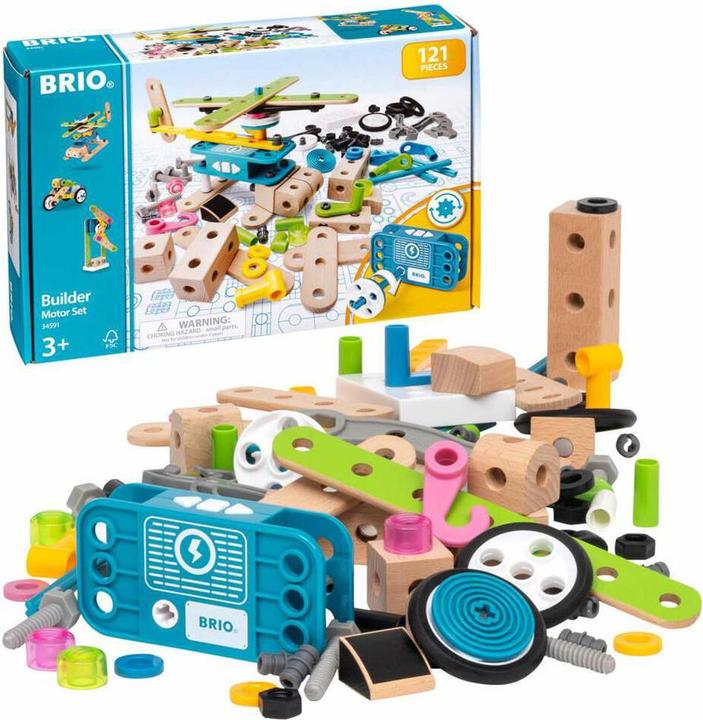 Productafbeelding Brio Bouwer Motor Bouwset