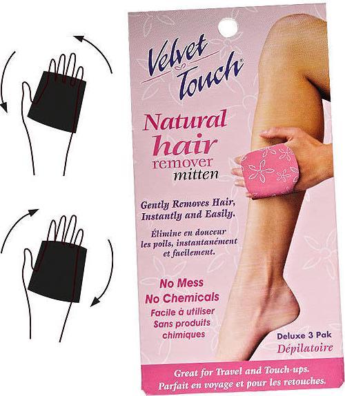 Fripac Velvet Touch Haarentfernungshandschuh (3 x)