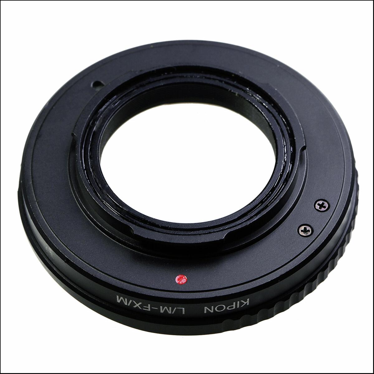Kipon Makro Adapter für Leica M auf Fuji X, Objektivadapter, Schwarz
