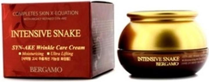 Produktbild Bergamo Intensive Snake Syn-Ake Wrinkle Care Cream Anti-Wrinkle Face Cream Made Of Snake Venom (50 ml, 24h Creme)