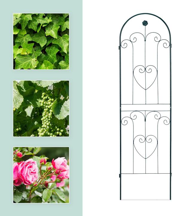 Actual product image Relaxdays Garden Trellis Set of 2 (1.50 cm, 50 cm)