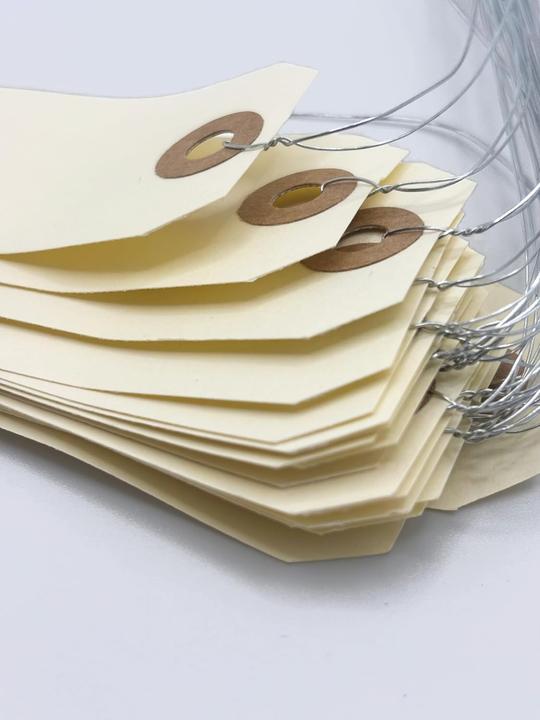 Produktbild Agipa Gep„ckanh„nger, 80 x 38 mm, neutral, mit Draht