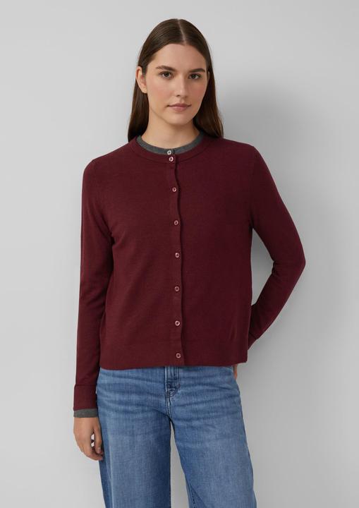 Produktbild s.Oliver Strickjacke Feinstrickcardigan aus Viskosemix (40)