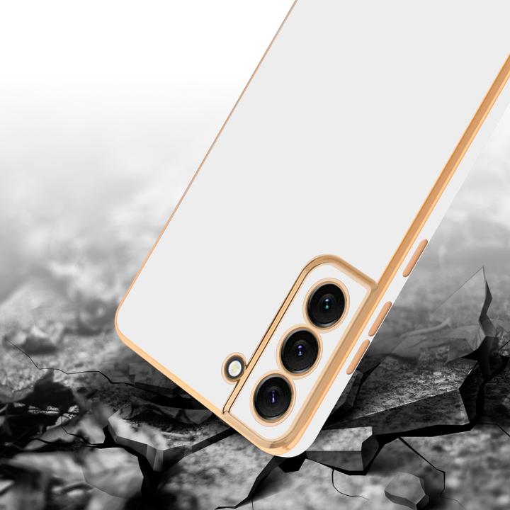 Actual product image Cadorabo Case for Samsung Galaxy S22 PLUS in TPU with camera protection LM130 Style (Samsung Galaxy S22+)