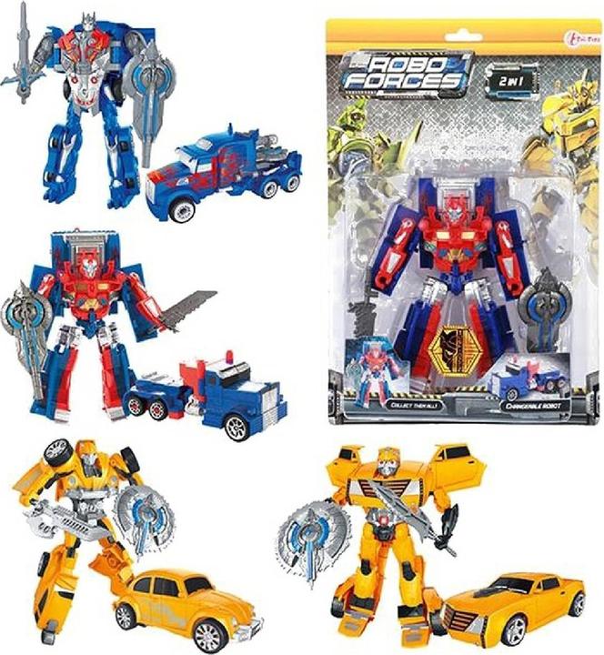 Produktbild Toi-Toys Roboforces Verwandlungs Roboter 4f sortiert