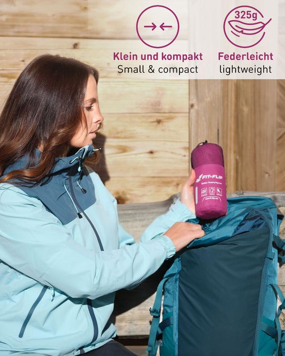 Produktbild Fit-Flip Hüttenschlafsack (220 cm)