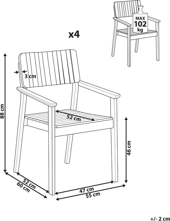 Produktbild Beliani Agello