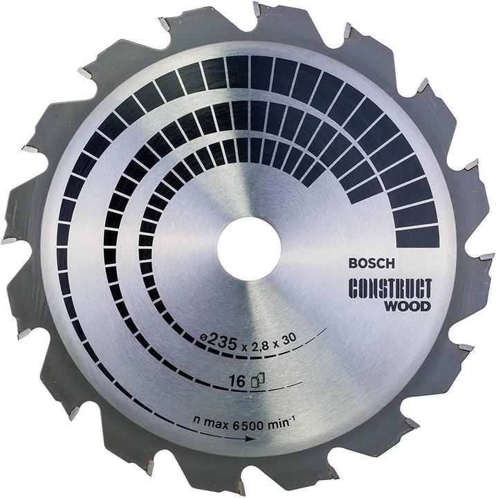 Actual product image Bosch Professional Zubehör PRO Construct Wood circular saw blade, 235 x 2.8 x 30 mm