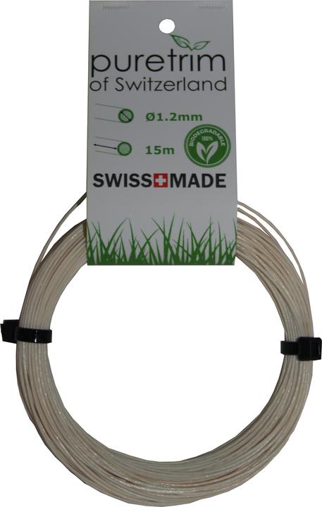 Produktbild Puretrim Mähfaden rund 15m (Rasentrimmer, Trimmerfaden + Fadenspule)