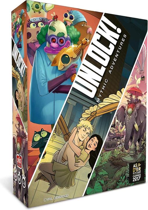 Produktbild Asmodée Unlock! Mythic Adventures (Italienisch, 1 - 6 Spieler)