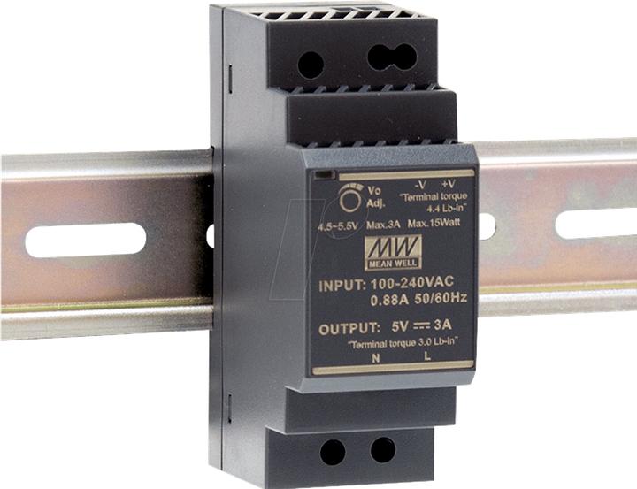 Immagine prodotto MeanWell Alimentazione su guida DIN 48 V/DC 0,75 A 36 W 1 x