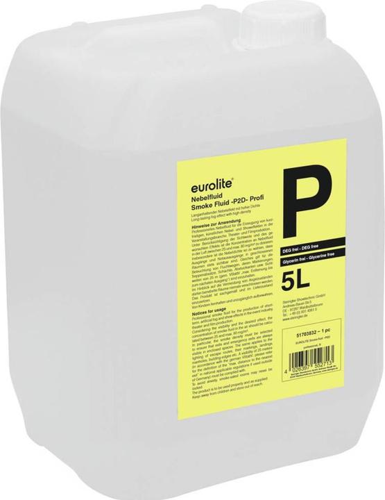 Eurolite Fluide fumigène P2D Profi/Extrem 5 (Liquide de brouillard)