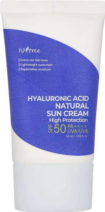 Isntree Crema Solare Naturale All'Acido Ialuronico