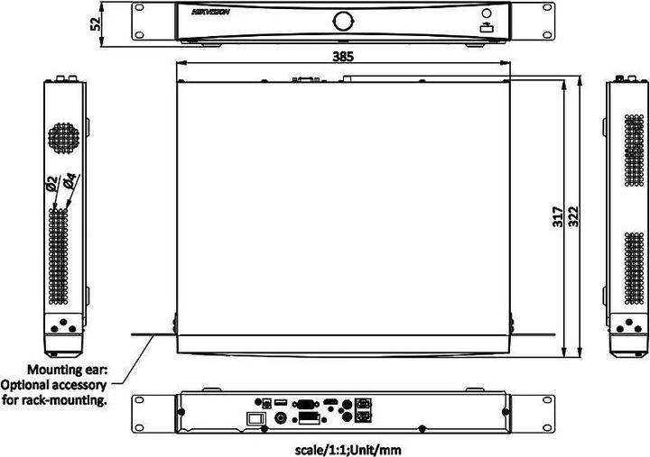 Nutritional values and ingredients Hikvision DS-7616NXI-I2/S(STD) NVR 16 channel 2nd AcuSense (Network Video Recorder (NVR))