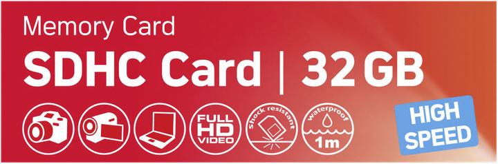 Produktbild AGFAPHOTO SDHC Karte (32 GB, SDHC, U1, UHS-I)