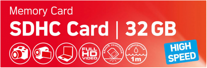 Actual product image AGFAPHOTO SDHC Karte (32 GB, SDHC, U1, UHS-I)