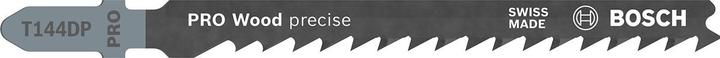 Immagine prodotto Bosch Professional Zubehör Lama per seghetto alternativo PRO Wood precise T144DP, 100 mm, 3 pezzi.