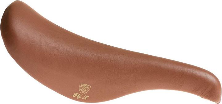 Actual product image BLB Fly X Leather Saddle - Honey