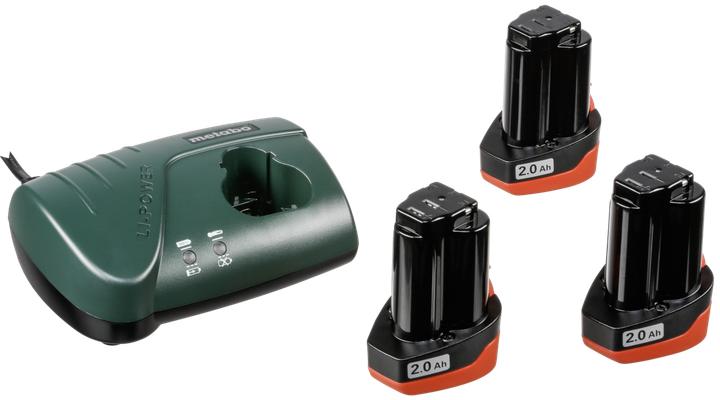 Produktbild Metabo PowerMaxx BS Basic Set Akku-Bohrschrauber (Akkubetrieb)