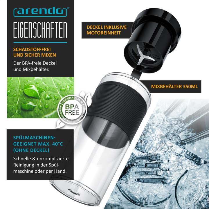 Actual product image Arendo Smoothie Maker (100 W)