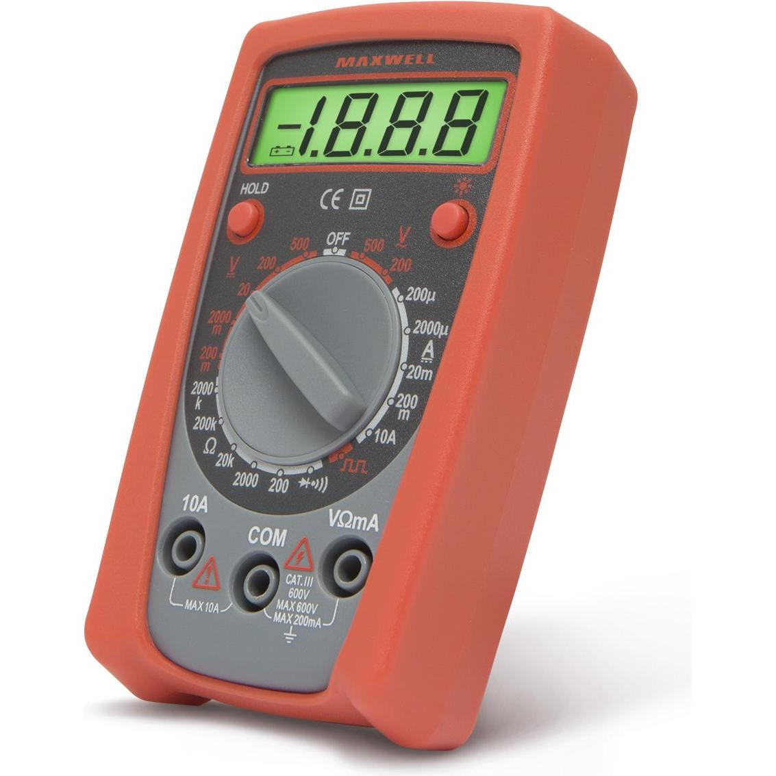 Maxwell & Williams, Multimetro, Digital Multimeter Mini