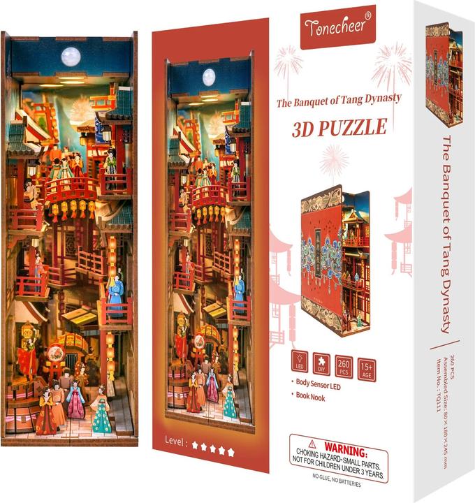 Image du produit Tonecheer The Banquet of Tang Dynasty - Book Nook