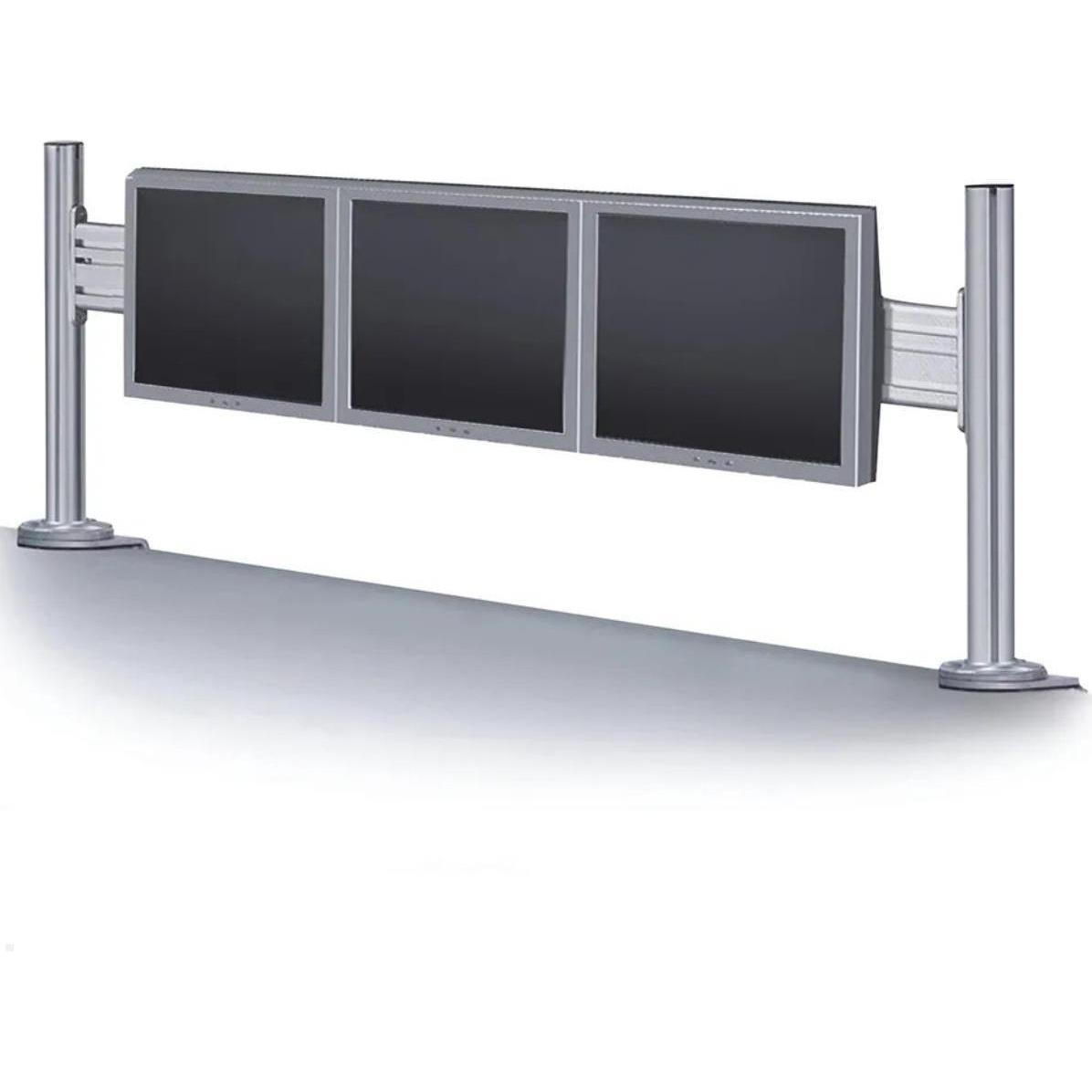 Neomounts Fpma-Dtb100 (Tisch, 24"), Monitor Halterung, Silber