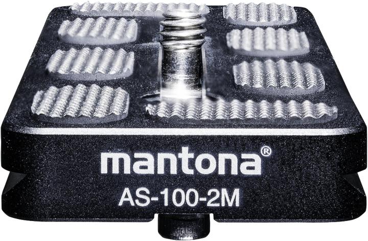 Immagine prodotto mantona AS-100-2M (Piastra a sgancio rapido per treppiede)