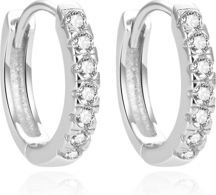 Immagine prodotto Beneto Incantevoli orecchini in argento con zirconi AGUC1664