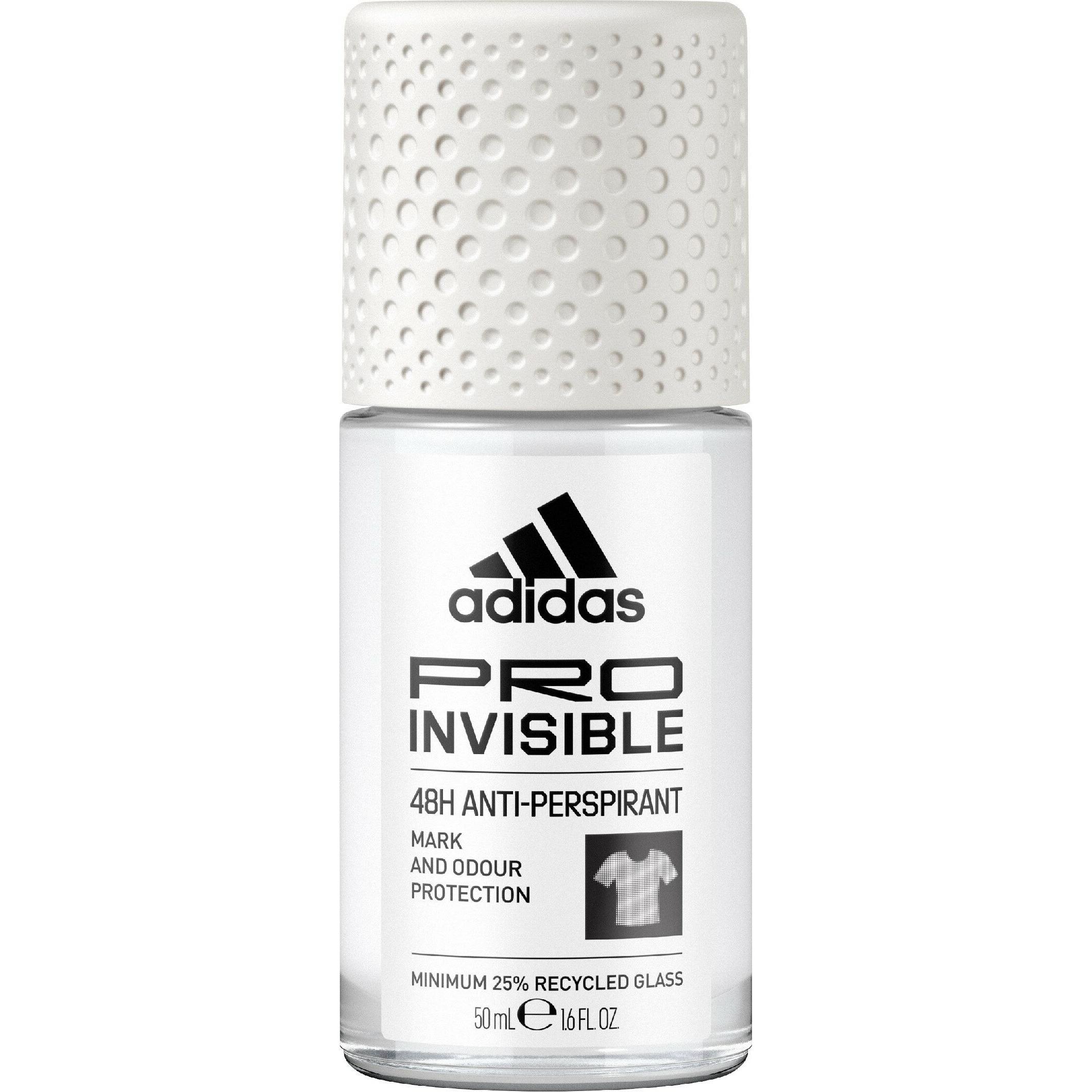 Adidas, Deodorants, Pro Invisible Woman - roller - 50 ml (Rol op, 50 ml)