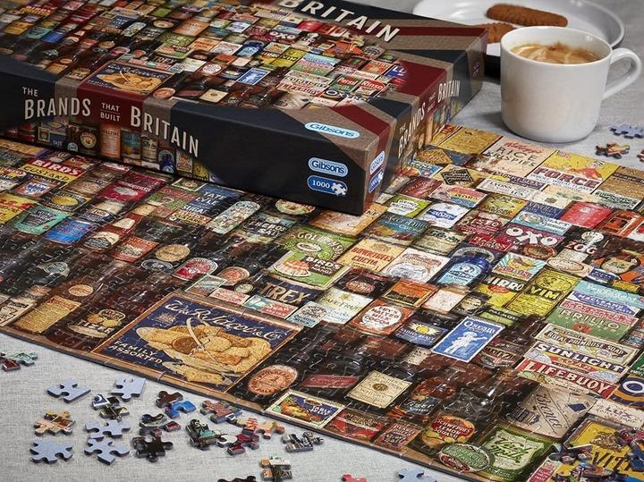Produktbild Gibsons G7073 Puzzle 1000 pcs. The Brands that Built Britain (1000 Teile)