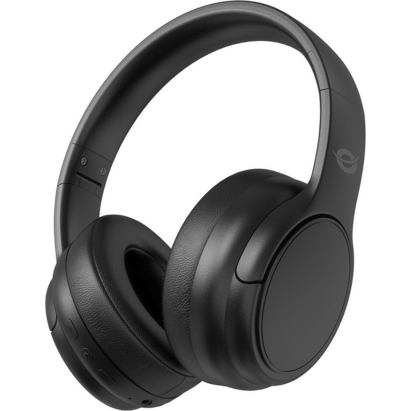 Conceptronic Headset Wireless Bluetooth 5.4 Dual-Device sw (25 h, Kabelgebunden, Kabellos), Kopfhörer, Schwarz