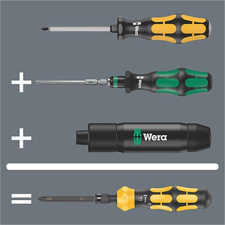 Produktbild Wera Kraftform Kompakt 900 Set 1 (Pozidriv-Kreuzschlitz (PZ), Phillipps-Kreuzschlitz (PH), Pin-torx, Schlitz, Innensechskant)