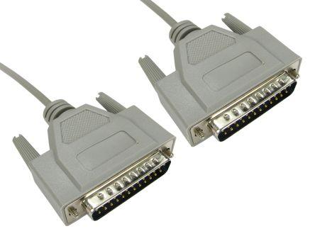 Produktbild Rs Pro Serielles Kabel / 25-polig, D-Sub Stecker / 25-polig, D-Sub Stecker, 5m (5 m)