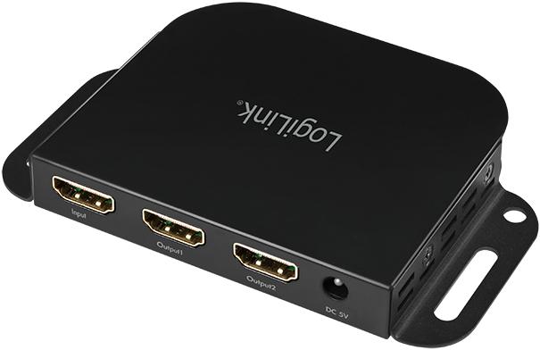 Produktbild LogiLink Ultra-HD, 2x HMDI 2.0b, HDCP 2.2, 600MHz/18Gbps