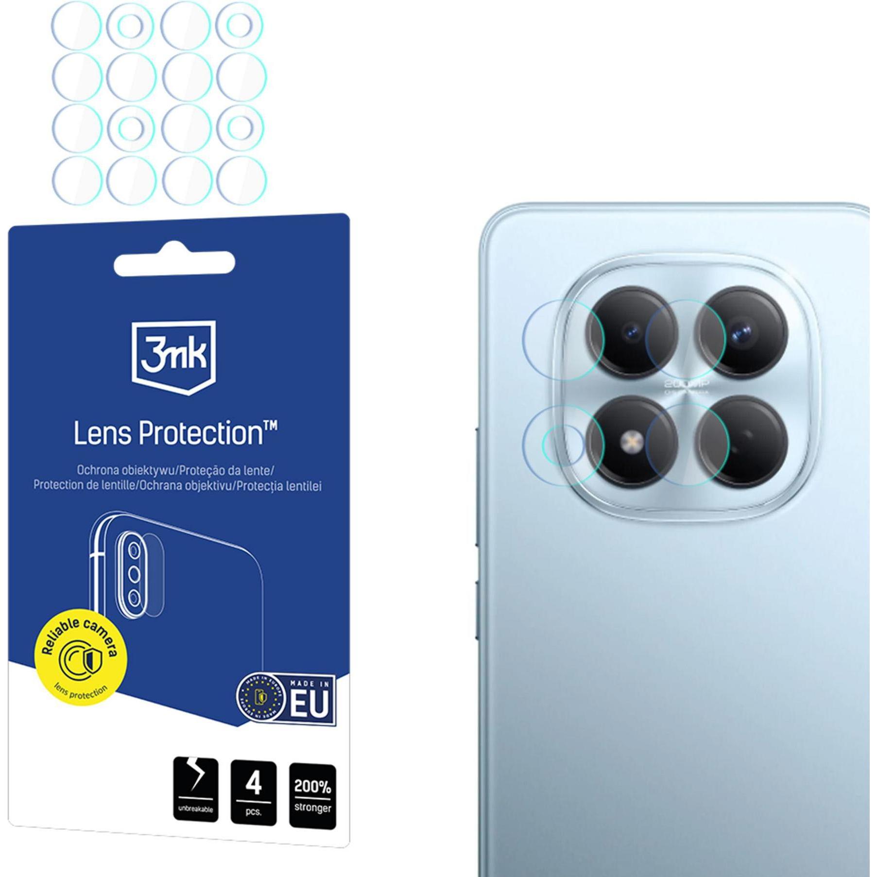 3MK Lens Protection pro Redmi Note 15 Pro 4G/ Pro 5G/ Pro+ 5G (Xiaomi Redmi 15 5G, Xiaomi Redmi Note 15 Pro), Pellicola protettiva smartphone, Traspar