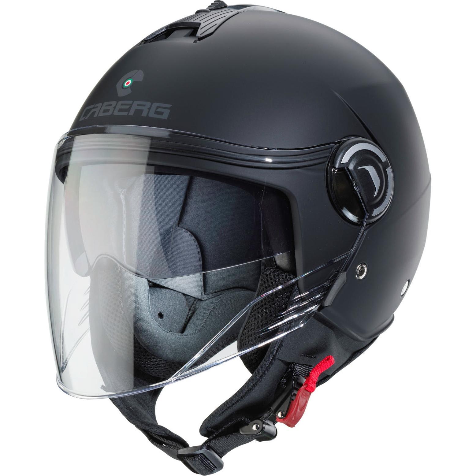 Caberg, Casco da moto, Casque Jet Flyon Ii Noir / Mat (63 - 64 cm, XXL)