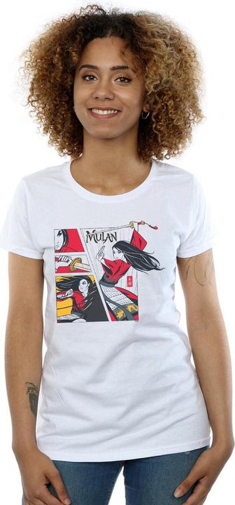 Immagine prodotto Disney Mulan Movie Comic Style Maglietta Donna (L)