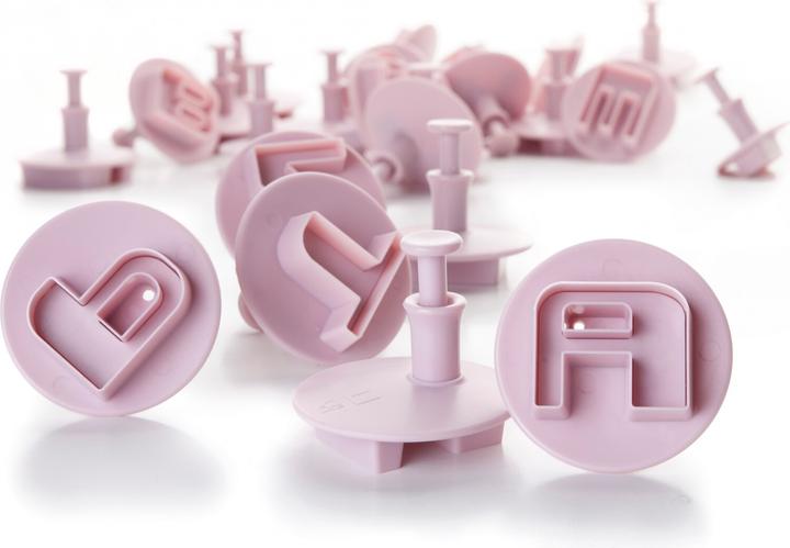 Actual product image Ibili Fondant Cookie Cutter Letters
