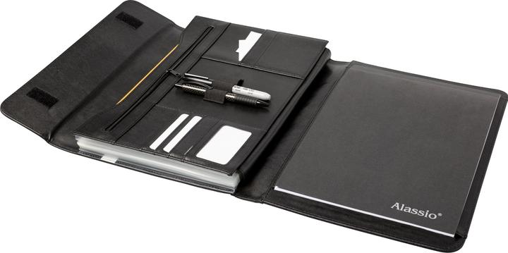 Produktbild Alassio F„chermappe RPET, A4, recyceltes PET, anthrazit (A4, 1x)